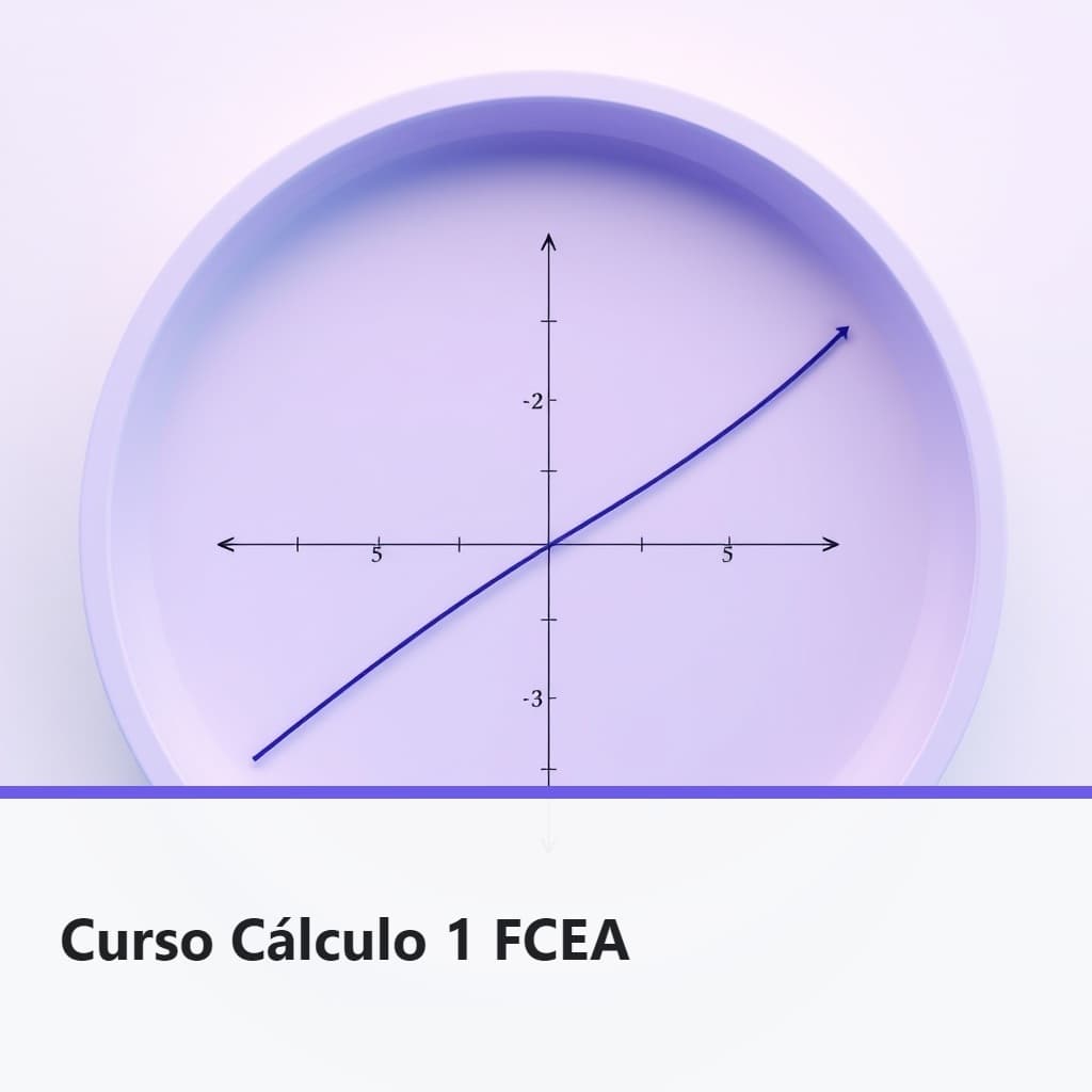 Curso Cálculo 1 FCEA · Curso en PROFEonline.uy
