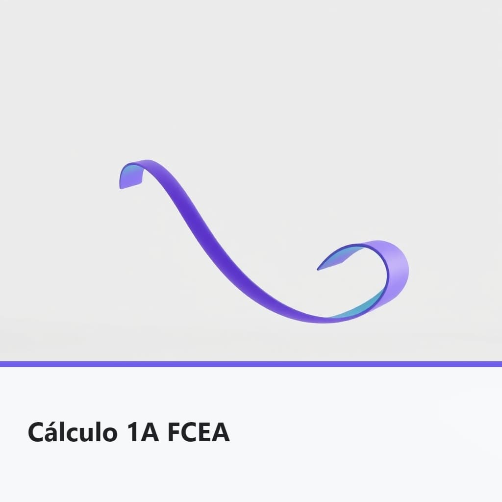 Cálculo 1A FCEA · Curso en PROFEonline.uy