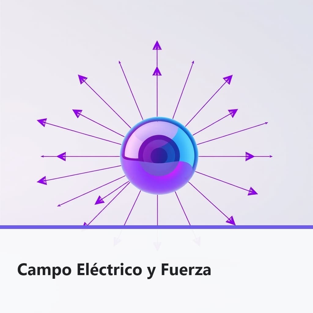 Campo Eléctrico y Fuerza · Curso en PROFEonline.uy