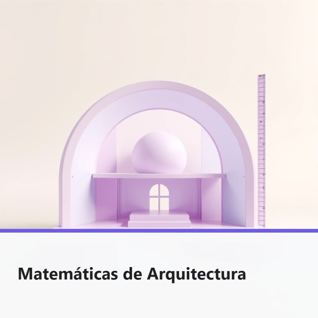 Matemáticas de Arquitectura · Curso en PROFEonline.uy