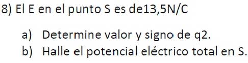 letra Ejercicio 8 Campo Eléctrico