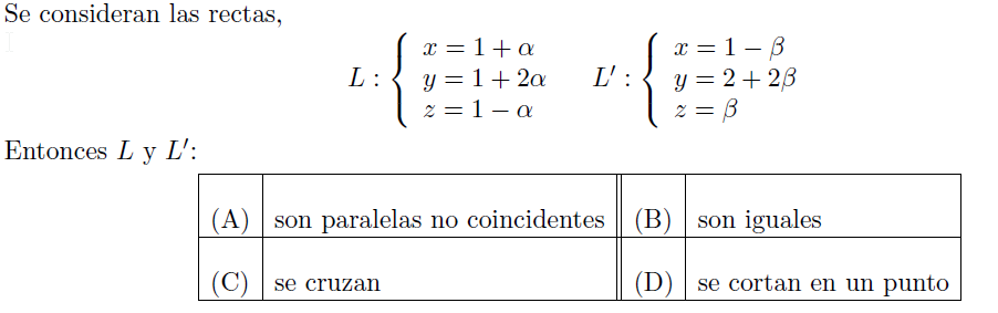 Curso de ÁLgebra lineal Intersección de planos y rectas en R3. letra del ejercicio resuelto en video