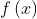 f\\left ( x \\right )