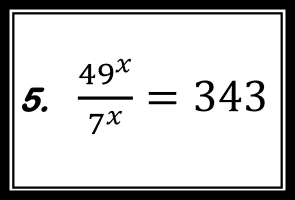 ejercicios de potencia propiedades matematicas