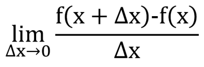 Dervada, Derivadas, Derivada de una función, limite, definicion de derivada, Derivadas Tabla