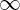 \\large \\infty