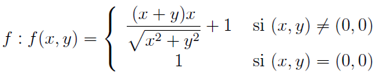 Funciones de variables calculo 2 diferenciabilidad ejercicios de examen resueltos